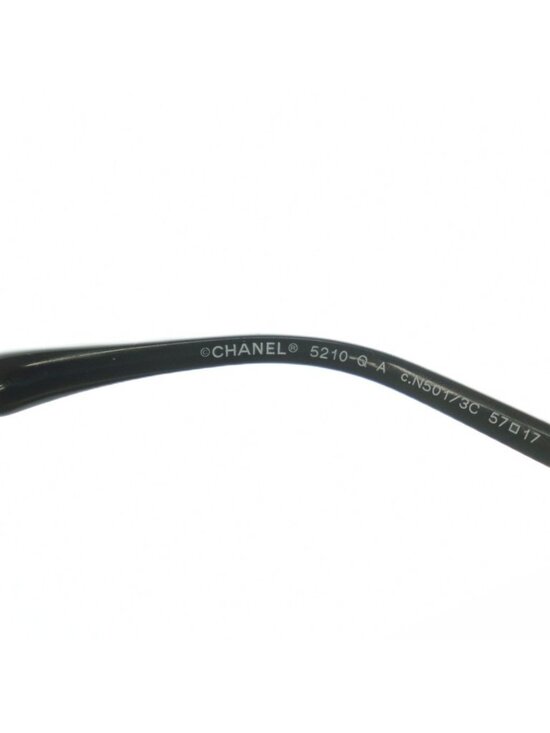 Chanel CC Logo Sunglasses Self Frame Gradient Lens 57 Black OH Eyewear main image 7